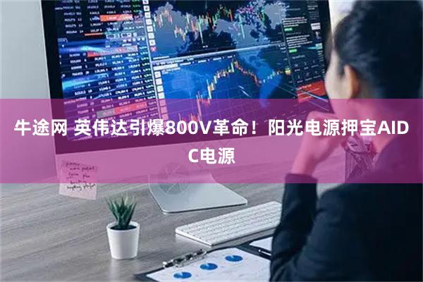 牛途网 英伟达引爆800V革命！阳光电源押宝AIDC电源