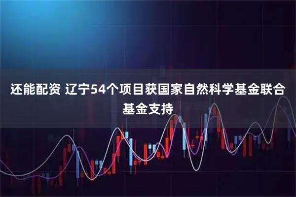 还能配资 辽宁54个项目获国家自然科学基金联合基金支持